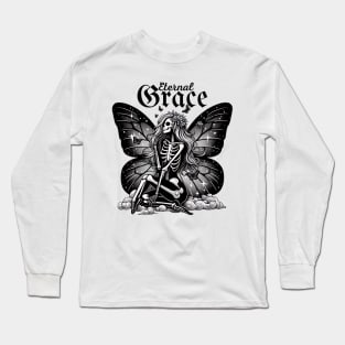 Fairy Skeleton Fairycore Long Sleeve T-Shirt